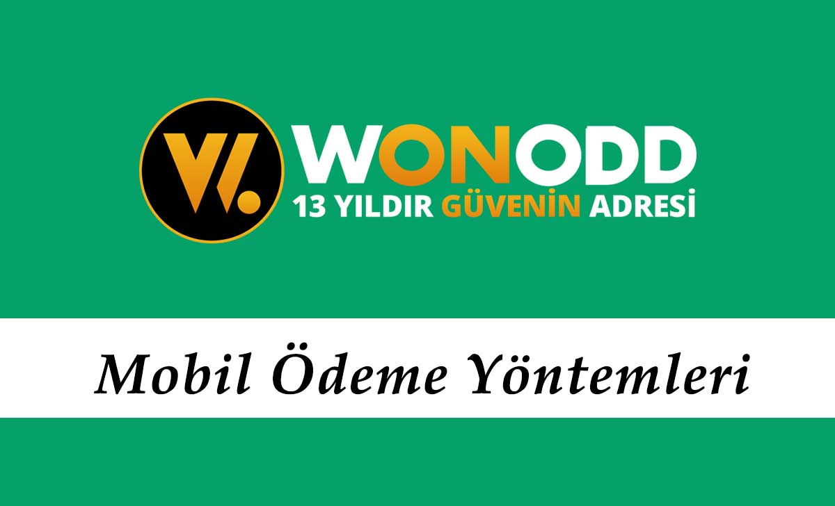 Wonodd Mobil Ödeme Yöntemleri